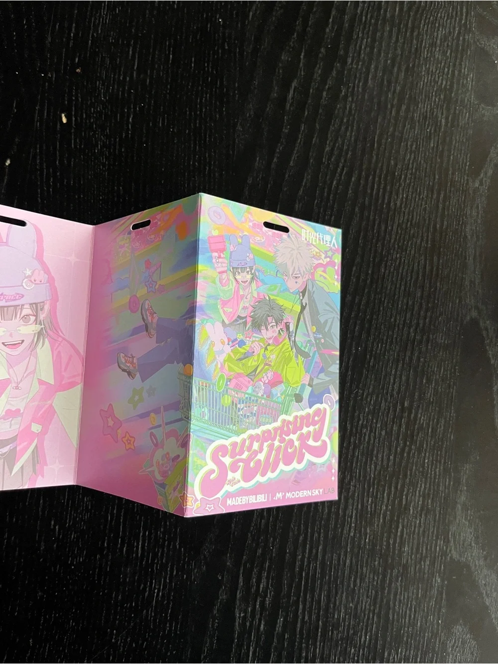 Bilibili LINK CLICK Surprising Click Accordion Fold Art Card Set